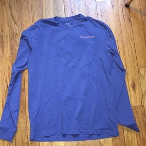 blue vineyard vines long sleeve size L